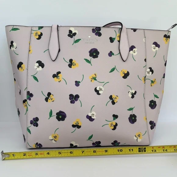Kate Spade Dana Tote in Pansy Floral Print - Picture 2 of 7